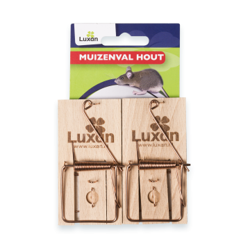 Luxan Muizenval Hout 2 st