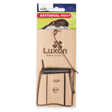 Luxan Rattenval Hout 1 st