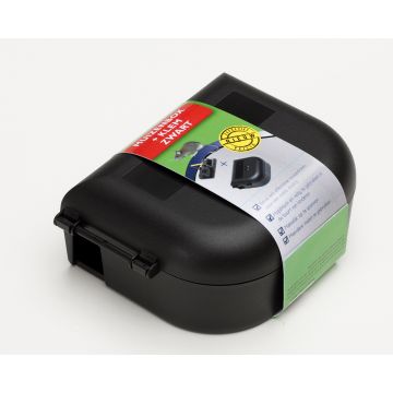 Luxan Muizenbox + Klem Zwart 1 st